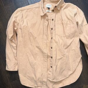 Goodfellow & Co Light Brown Casual Button Down Shirt